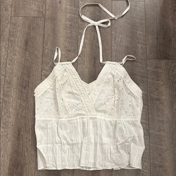 IRO Miraya Embroidered Eyelet Top - Picture 3 of 7